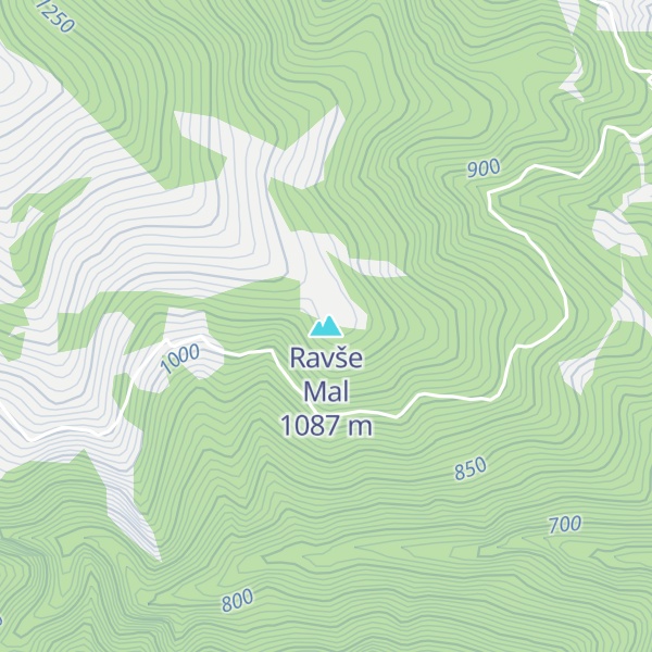 Map of Ravše Mal
