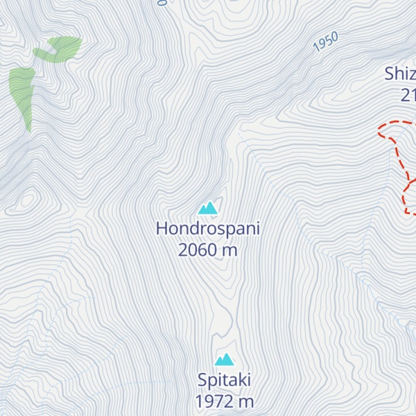 Map of Hondrospani
