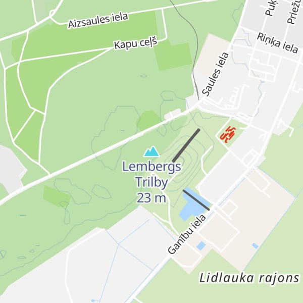 Map of Lembergs Trilby