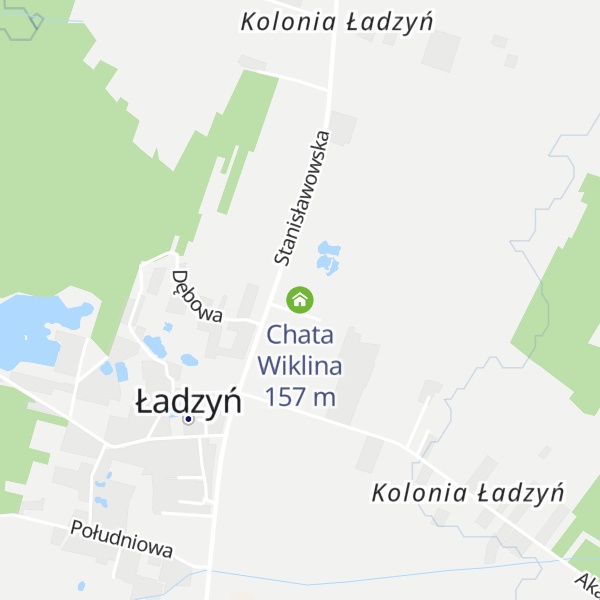 Map of Chata Wiklina