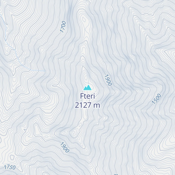 Map of Fteri