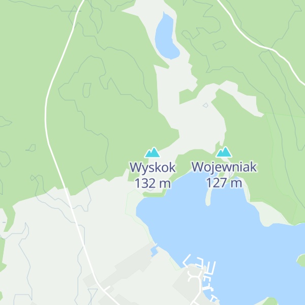 Map of Wyskok