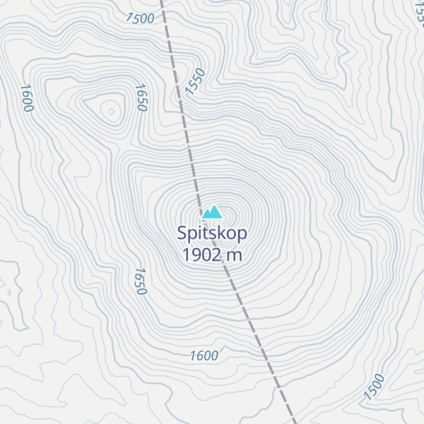 Map of Spitskop