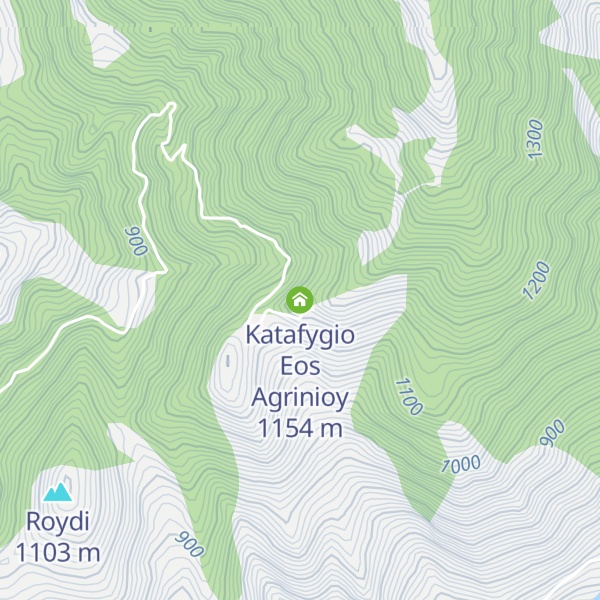 Map of Katafygio Eos Agrinioy