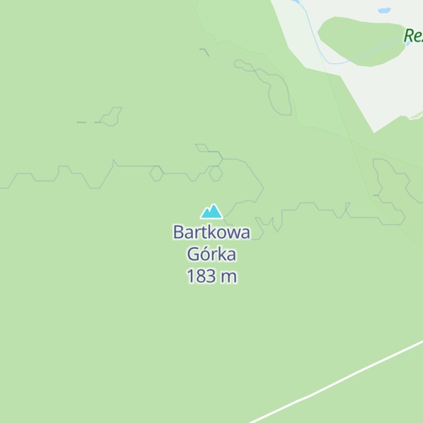Map of Bartkowa Górka
