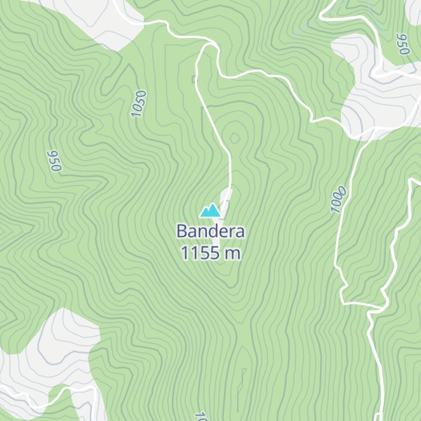 Map of Bandera