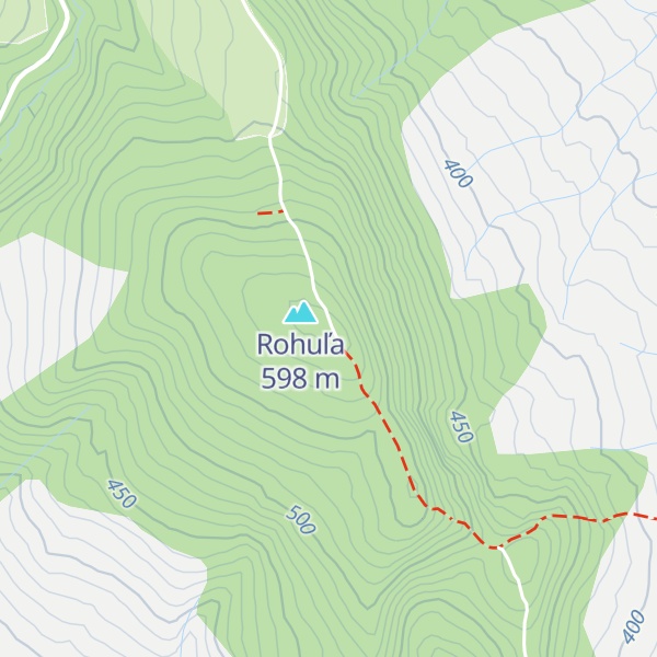 Map of Mitová chata