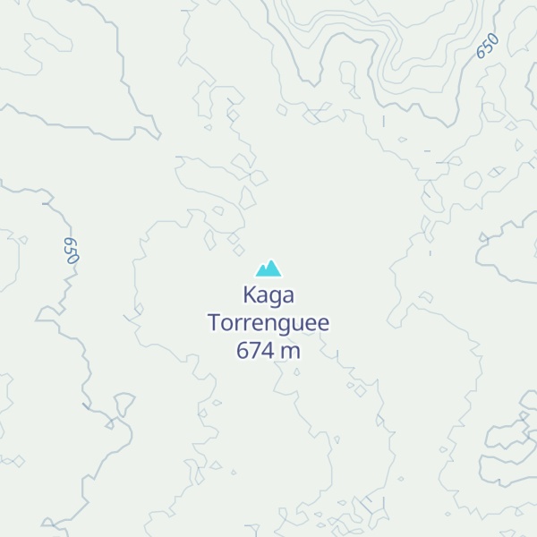 Map of Kaga Torrenguee