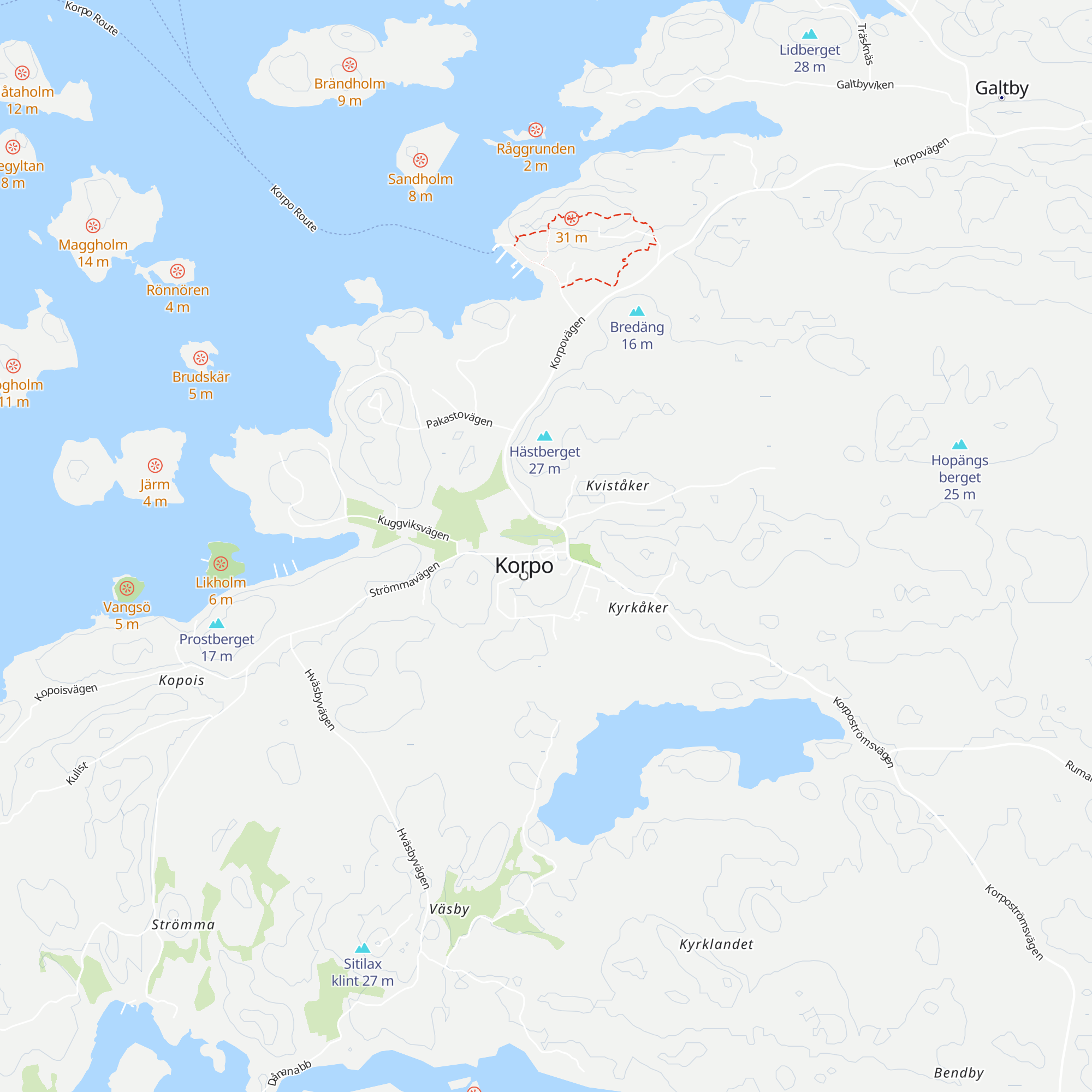 Saaristokonttori map