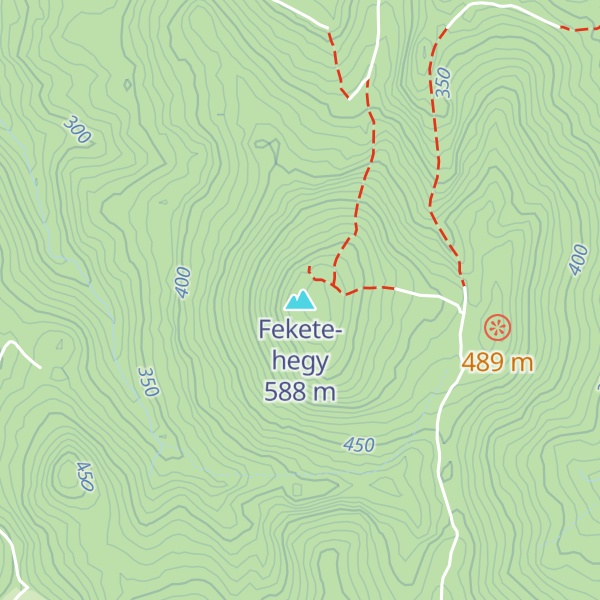 Map of Fekete-hegy
