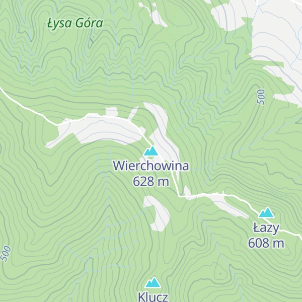 Map of Wierchowina