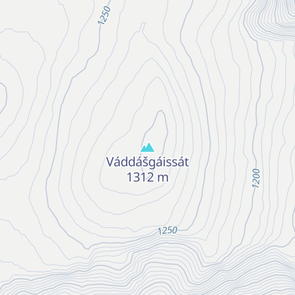 Map of Váddášgáissát