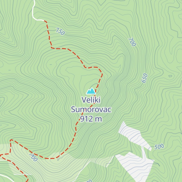 Map of Veliki Sumorovac