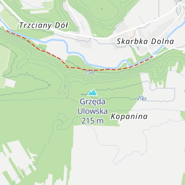 Map of Grzęda Ulowska