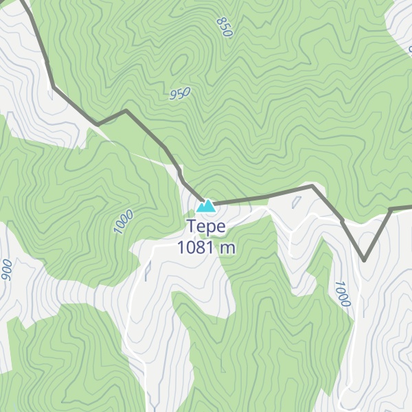 Map of Tepe