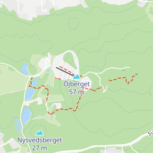 Map of Öjberget