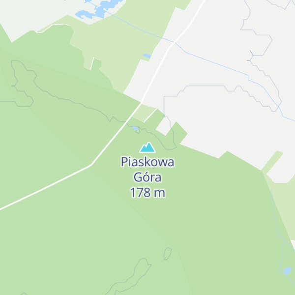 Map of Piaskowa Góra