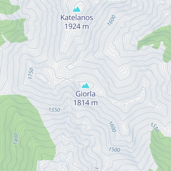 Map of Giorla