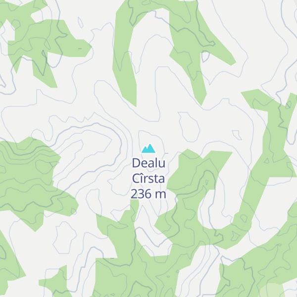 Map of Dealu Cîrsta