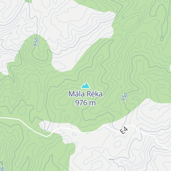 Map of Mála Réka