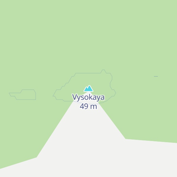 Map of Vysokaya