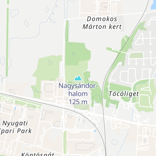 Map of Nagysándor-halom