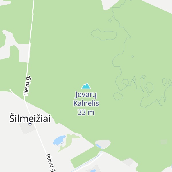 Map of Jovarų Kalnelis