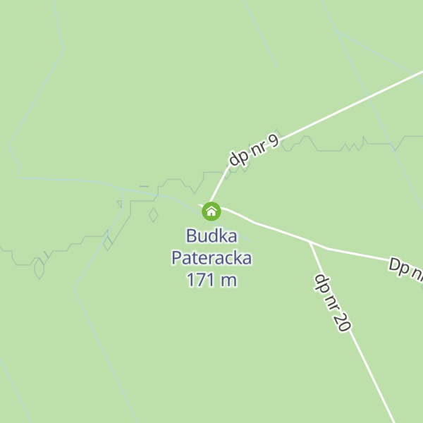Map of Budka Pateracka