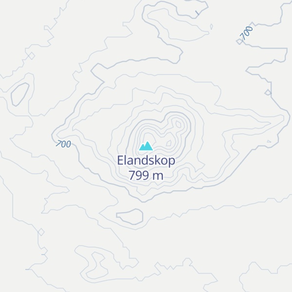 Map of Elandskop