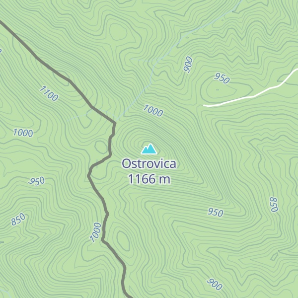 Map of Ostrovica