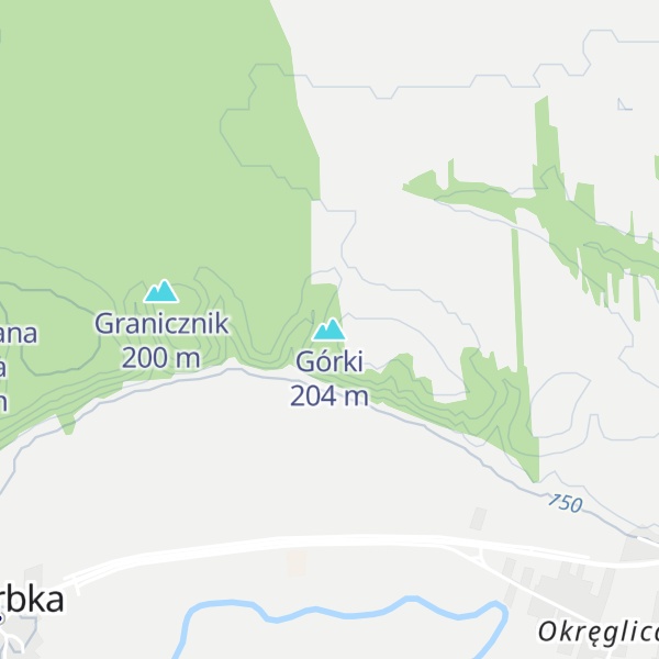 Map of Górki
