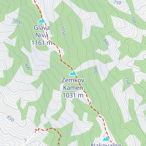 Map of Zemkov Kamen