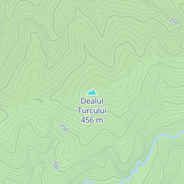 Map of Dealul Turcului
