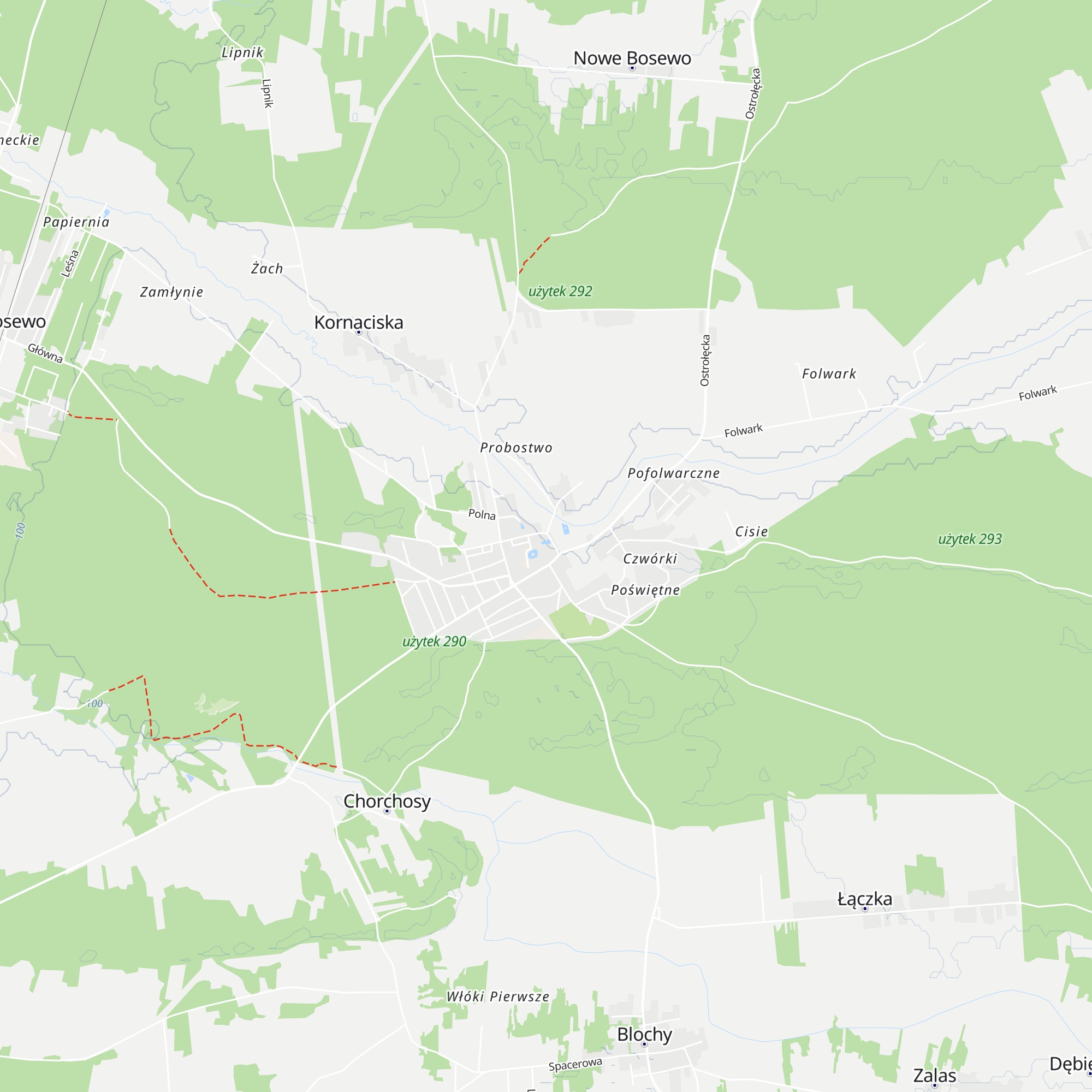 Chata Kurpiowska map