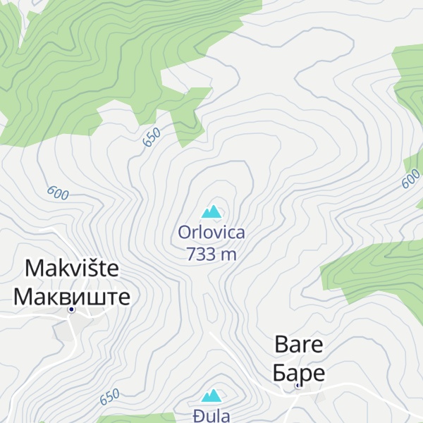 Map of Orlovica