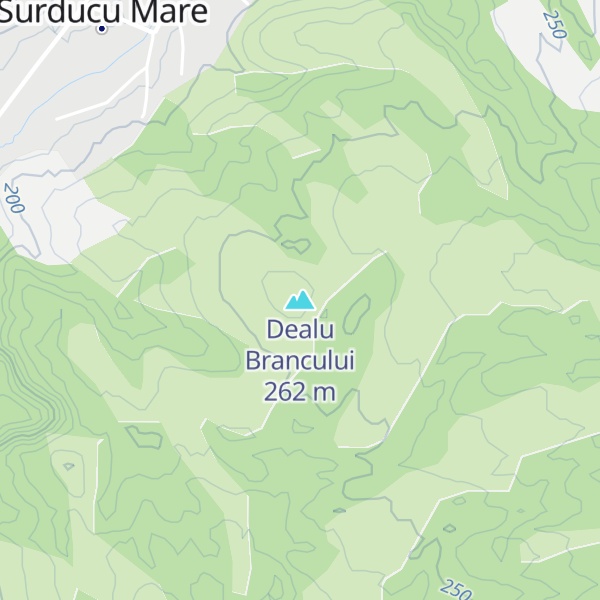 Map of Dealu Brancului