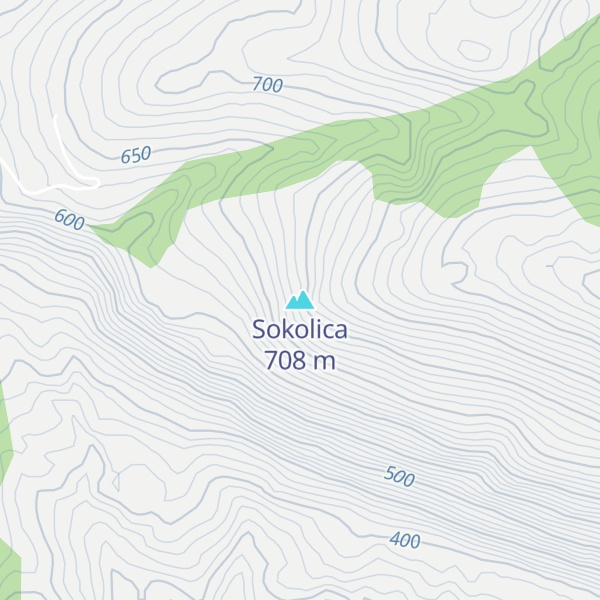 Map of Sokolica