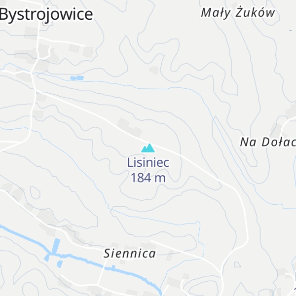 Map of Lisiniec