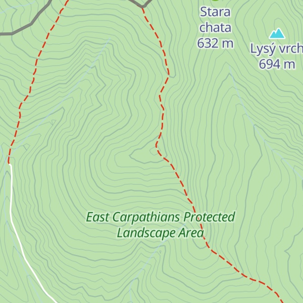 Map of Skalné