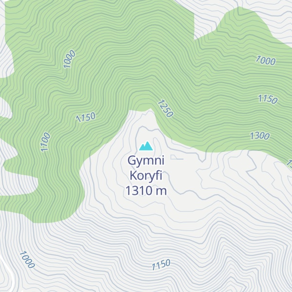 Map of Gymni Koryfi