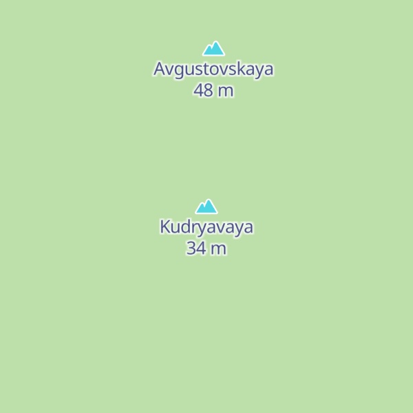 Map of Kudryavaya
