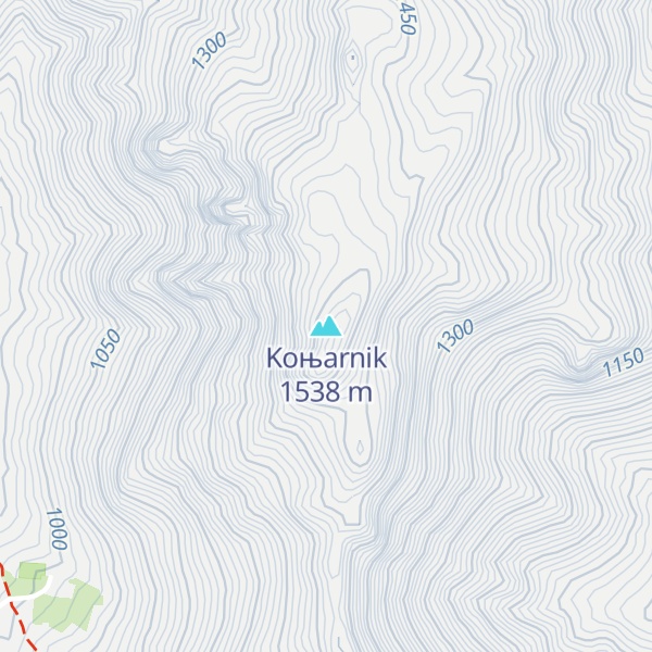 Map of Koњarnik