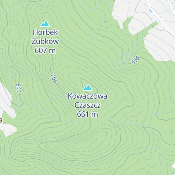 Map of Kowaczowa Czaszcz