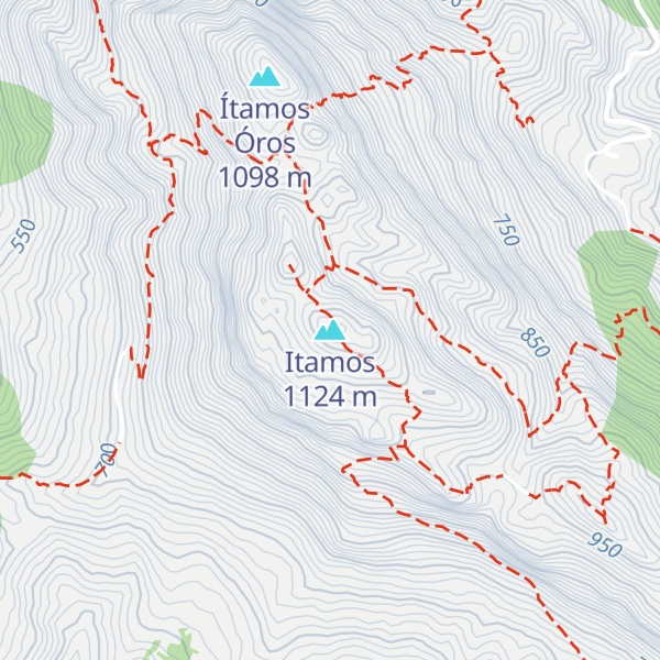 Map of Itamos
