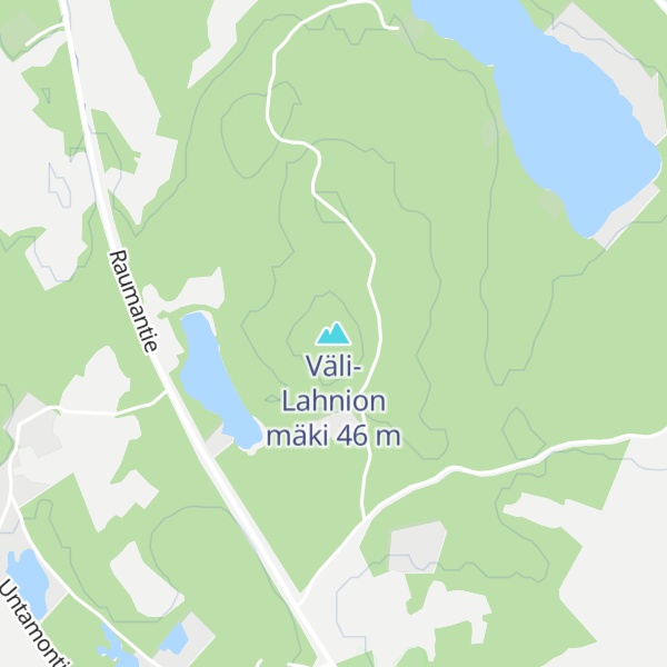 Map of Väli-Lahnion mäki