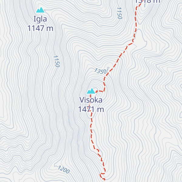 Map of Visoka