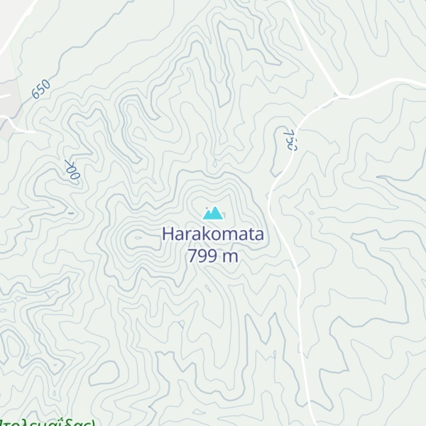 Map of Harakomata