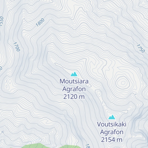 Map of Moutsiara Agrafon