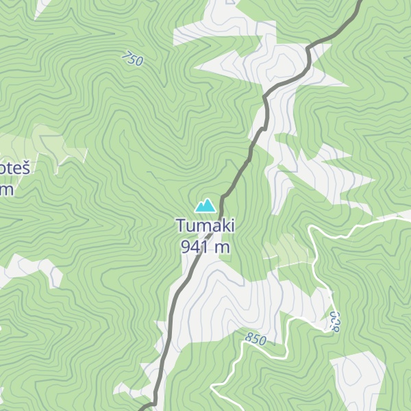 Map of Tumaki