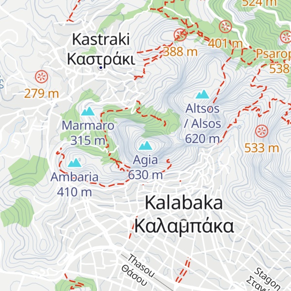 Map of Agia